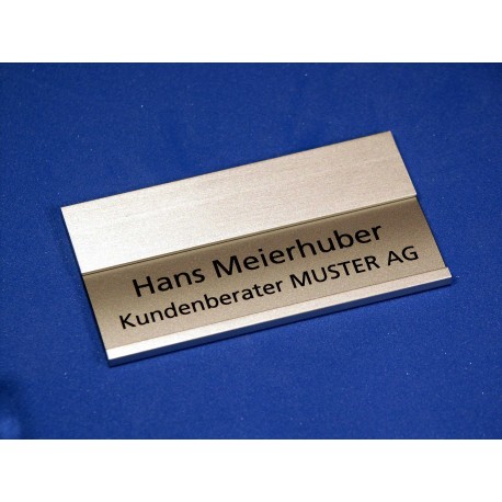 Namensschild Modell 1503 unbedruckt