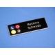 "digi-print" Namensschild Modell GS schwarz matt