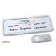  Namensschild OFFICE® 30 Farbe hellgrau mit Magnet standard 