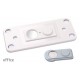   Namensschild OFFICE® 30 Farbe weiss mit Magnet standard 