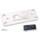   Namensschild OFFICE® 30 Farbe weiss mit Magnet standard 