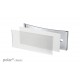 Namensschild polar® 30 "color" 70x30mm weiss