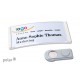 Namensschild polar® 30 "color" 70x30mm weiss