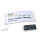 Namensschild polar® 30 "color" 70x30mm weiss