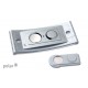 Namensschild polar® 30 "alu-complete" 70x30mm edelstahl matt