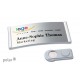 Namensschild polar® 35 "alu-complete" 80x34mm edelstahl matt