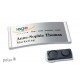 Namensschild polar® 35 "alu-complete" 80x34mm edelstahl matt